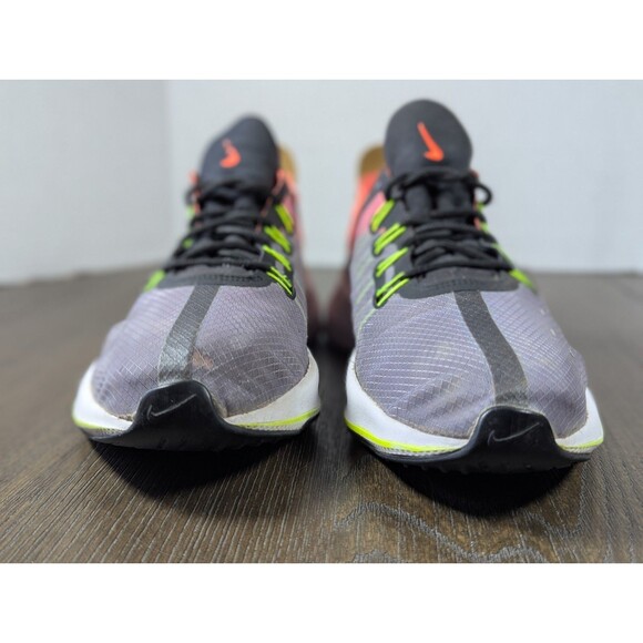 Nike EXP-X14 Running Shoes Sneakers Youth 7Y AJ1927 002 Gray Neon Lightweight - Picture 8 of 16